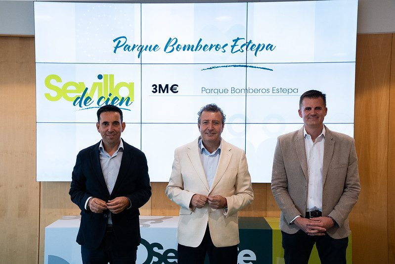 La construcción del nuevo Parque de Bomberos de Estepa toma impulso con su inclusión en el plan ‘Sevilla de cien’
