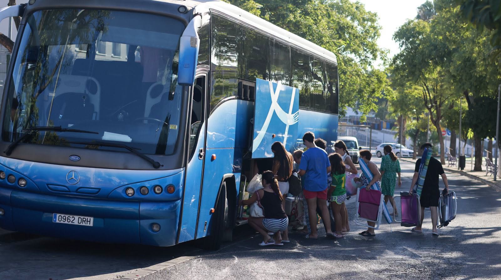 Rumbo a la Playa de la Victoria para disfrutar del verano