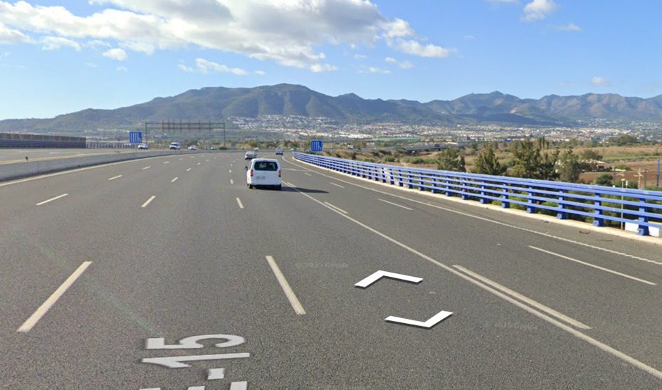Muere una persona atropellada en la A-7 a su paso por Málaga