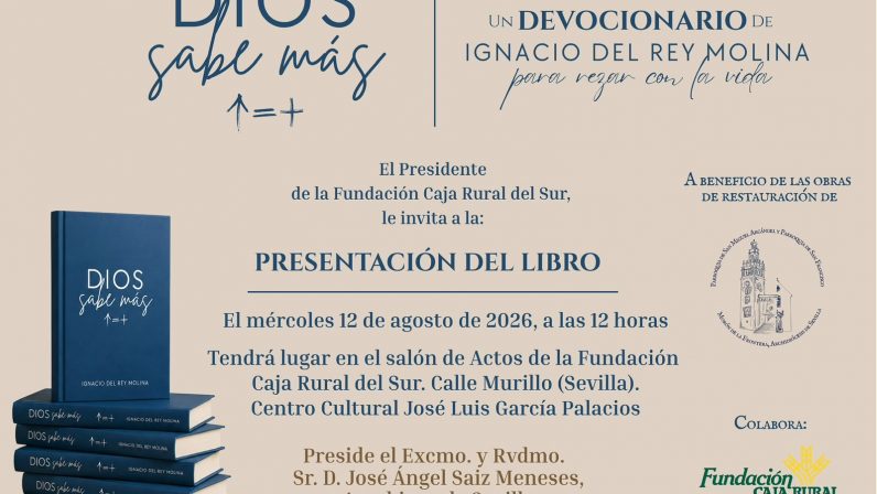 El sacerdote Ignacio del Rey presenta el libro ‘Dios sabe más’