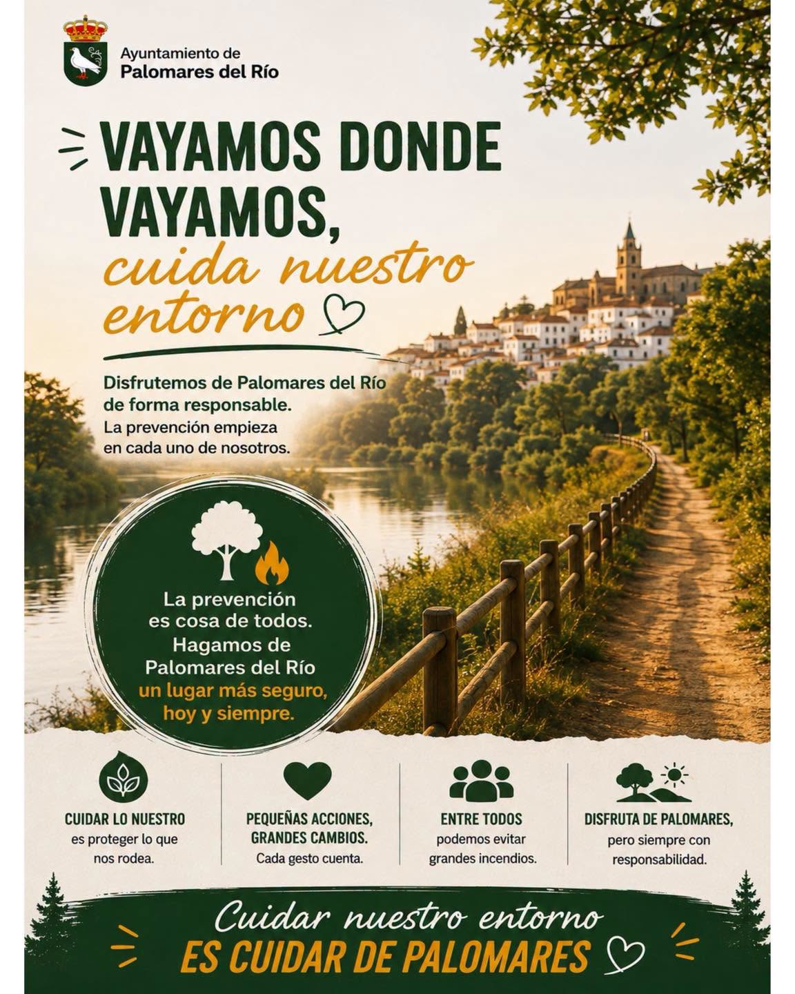 VAYAMOS DONDE VAYAMOS, CUIDA EL ENTORNO