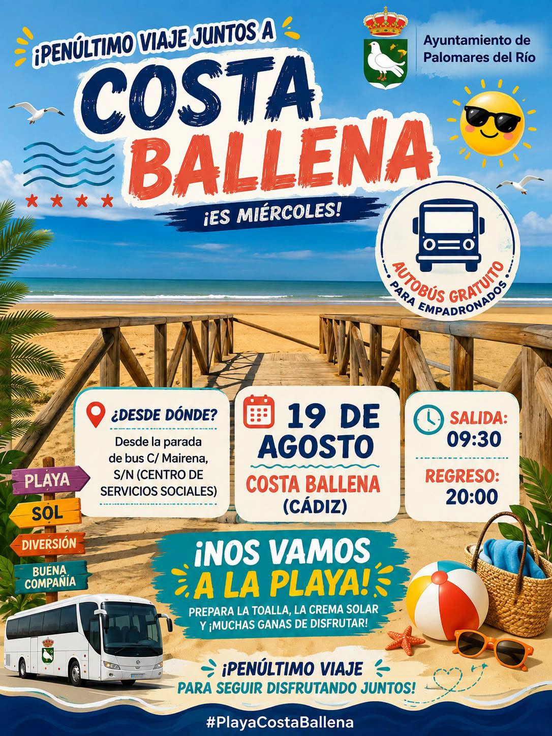 ¡¡NOS VAMOS A LA PLAYA!!