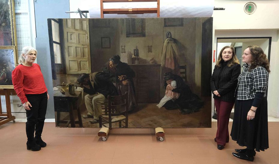 La Junta incorpora la pintura social al Bellas Artes de Sevilla con el lienzo más relevante de Alpériz