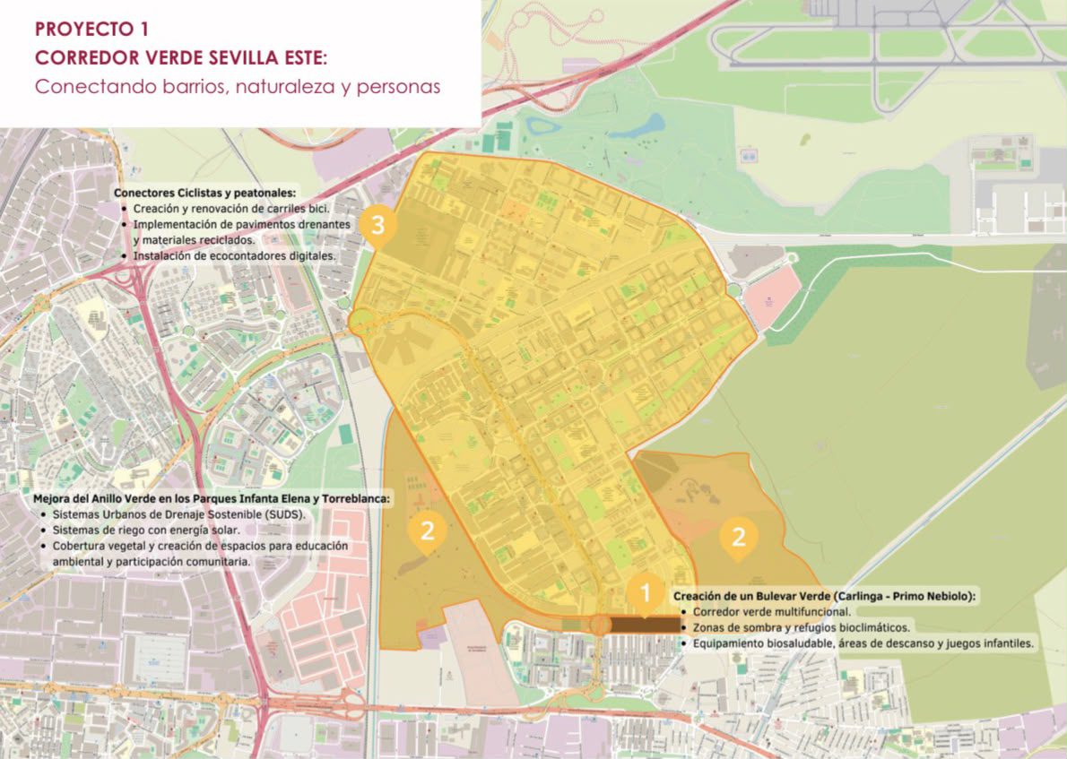 El Gobierno municipal avanza en el PAI Sevilla Nuevo Este, con el 75 % del objetivo para 2027 ejecutado