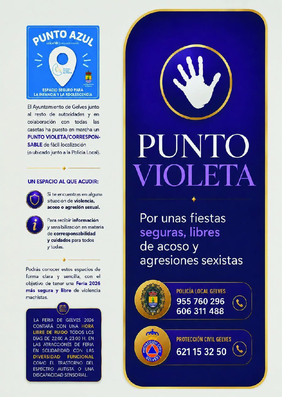 Gelves presenta la programación de su Feria y Fiestas Patronales 2026, cinco días para celebrar las tradiciones y disfrutar en comunidad