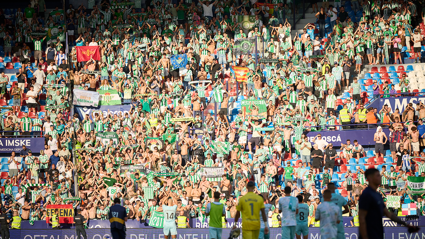 Abierto el proceso de solicitud de entradas para el Levante UD – Real Betis
