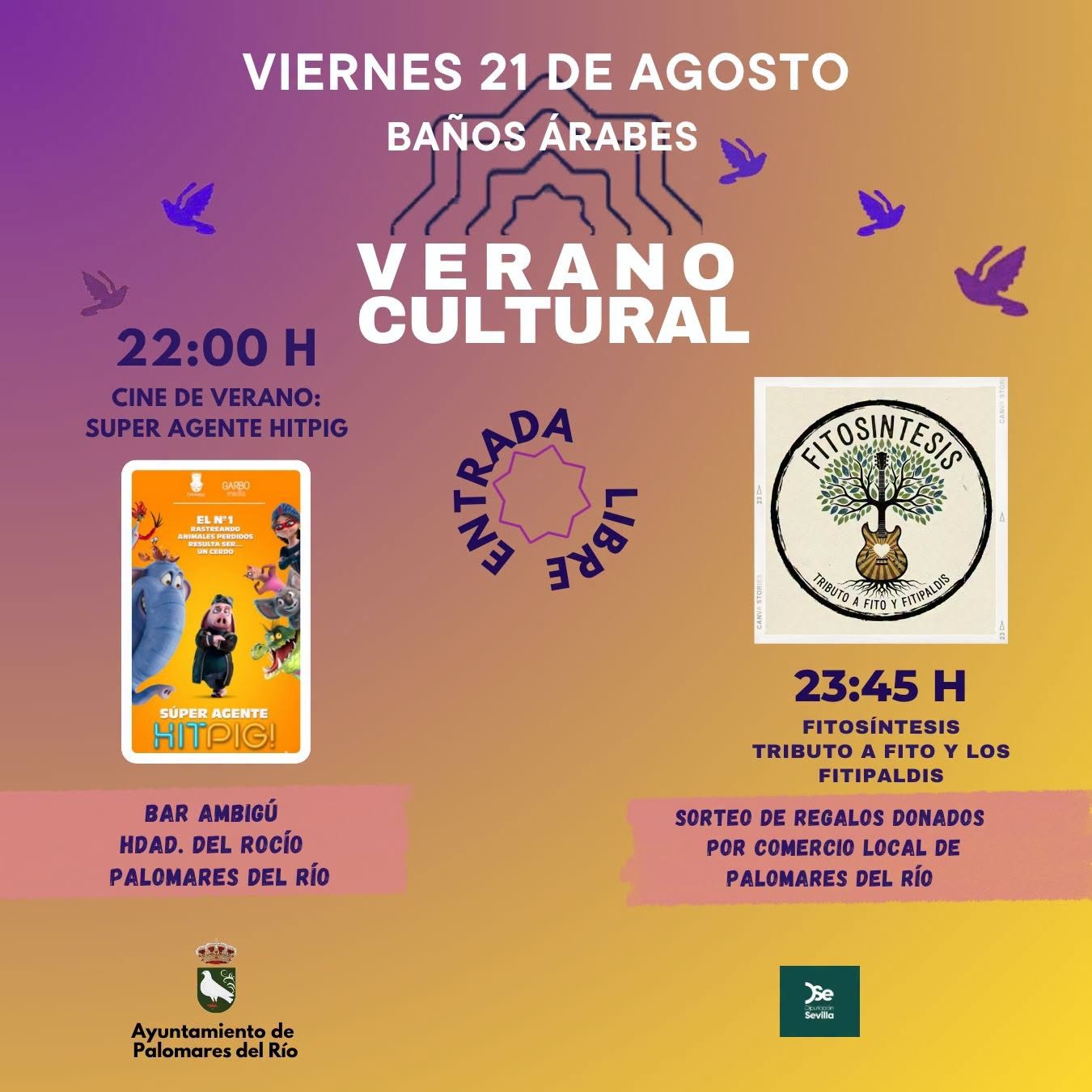 Noche de Viernes Cultural en Palomares del Río