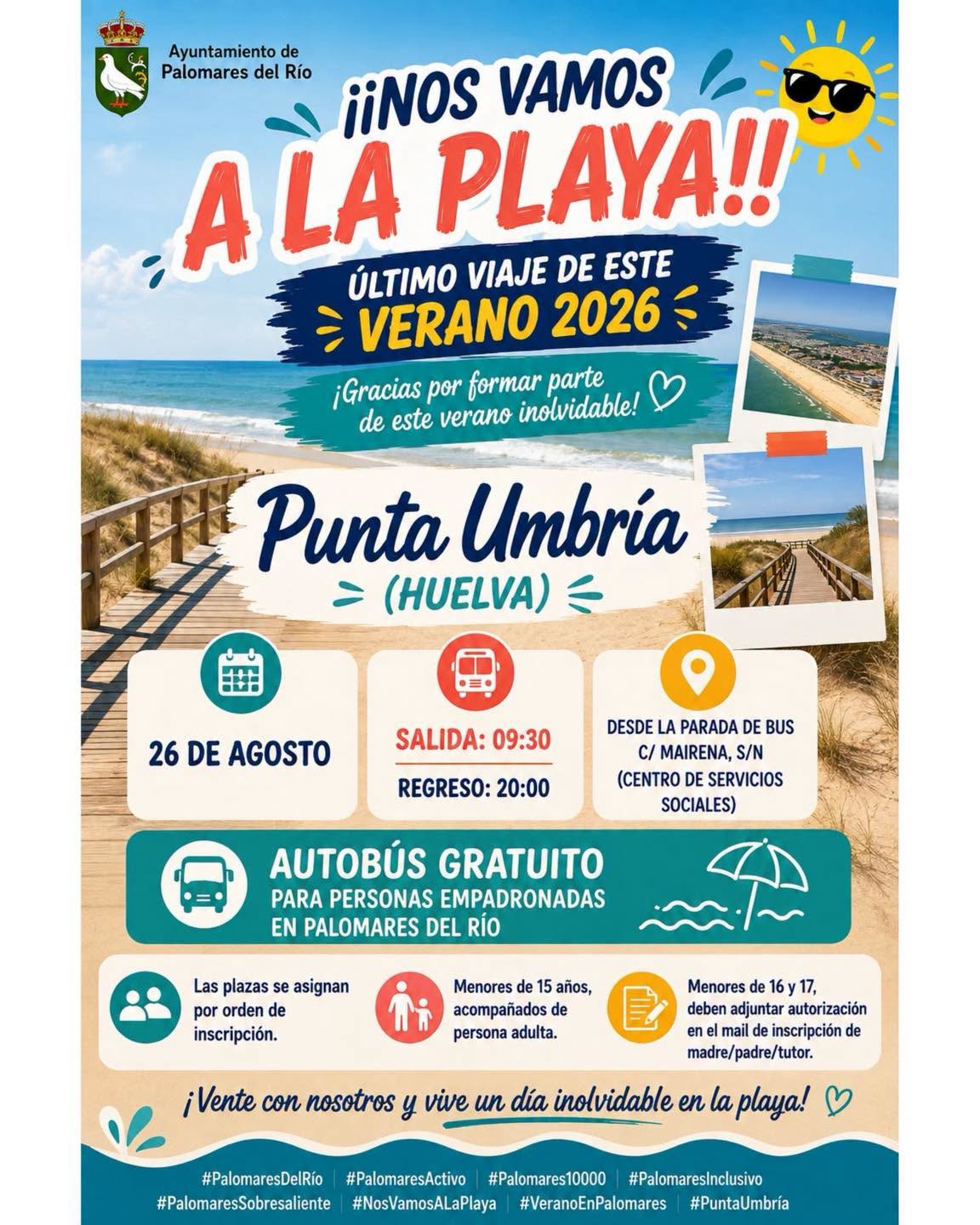 ¡¡NOS VAMOS A LA PLAYA!!