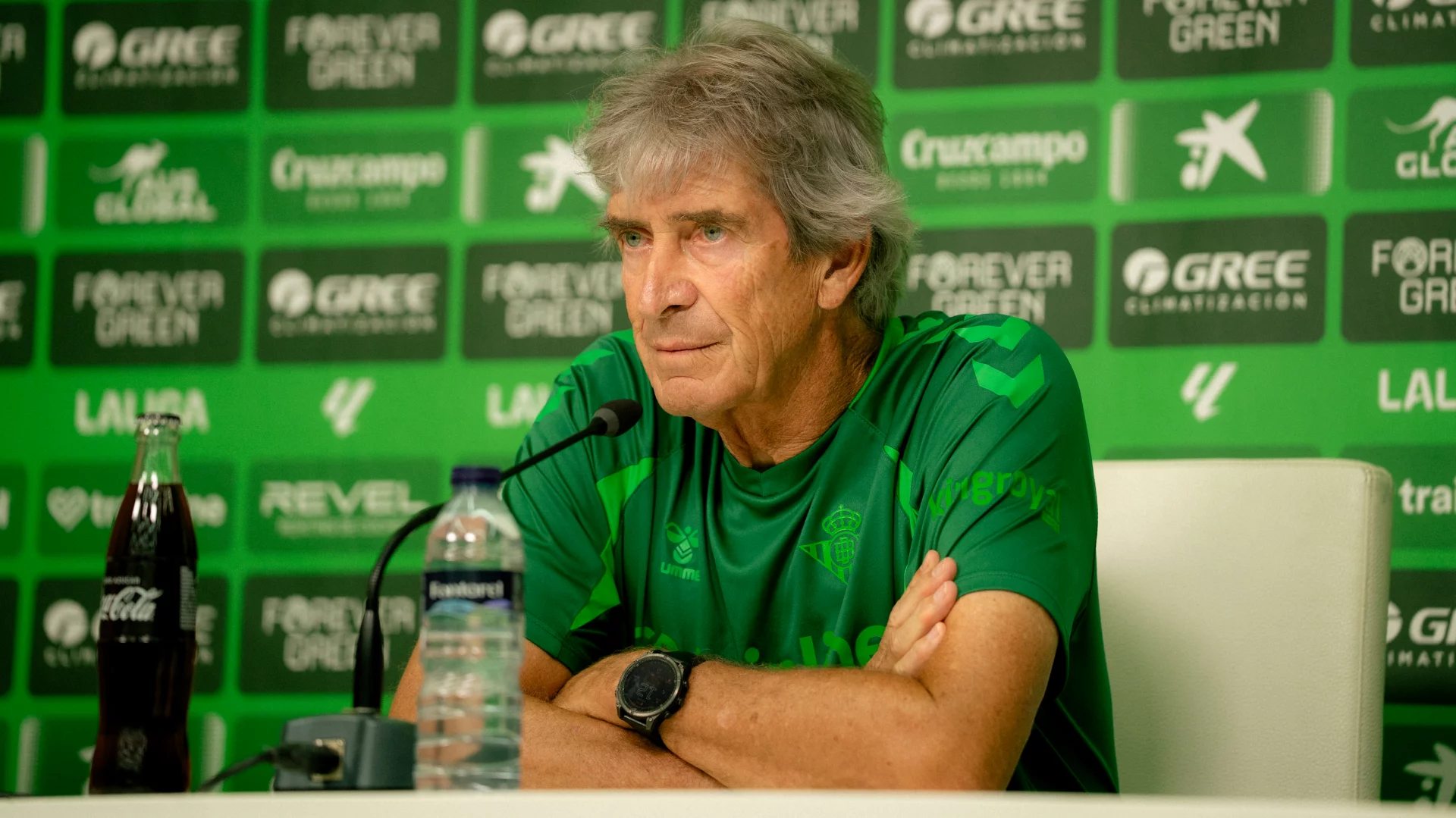 Rueda de prensa de Manuel Pellegrini previa al Real Betis – Real Sociedad