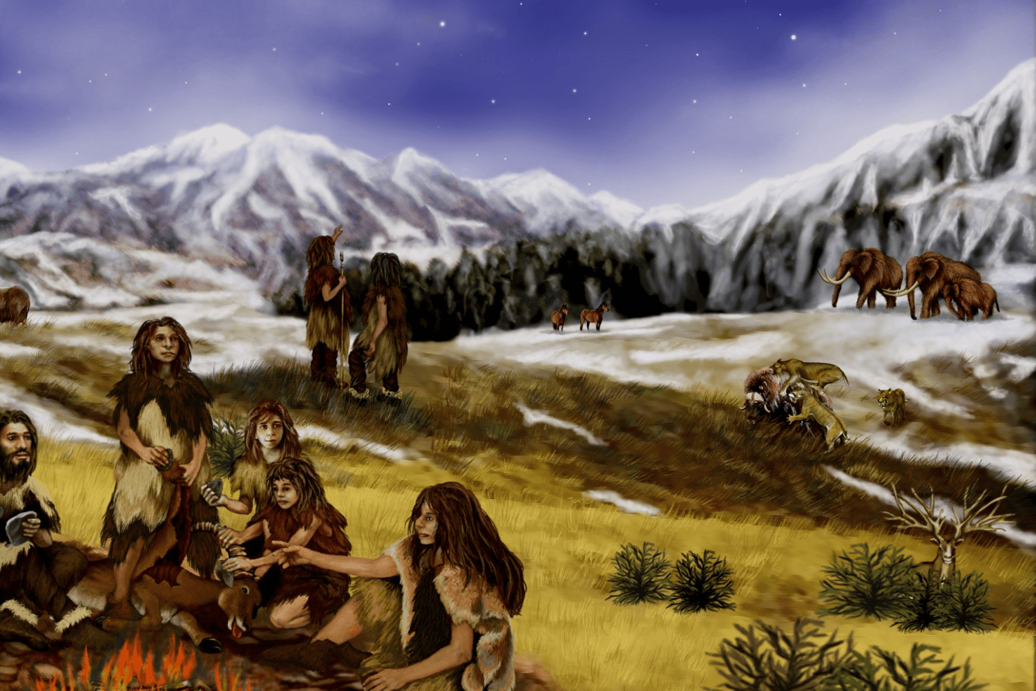 Estiman cuántos neandertales pudo sostener el valle alto del Lozoya hace unos 90.000 años