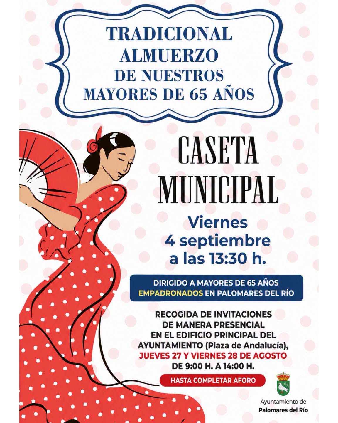 ALMUERZO DE NUESTROS MAYORES – FERIA DE PALOMARES 2026