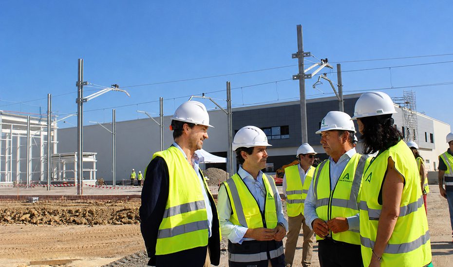 Las obras para la puesta en servicio del tranvía de Alcalá de Guadaíra ya están al 75% de ejecución
