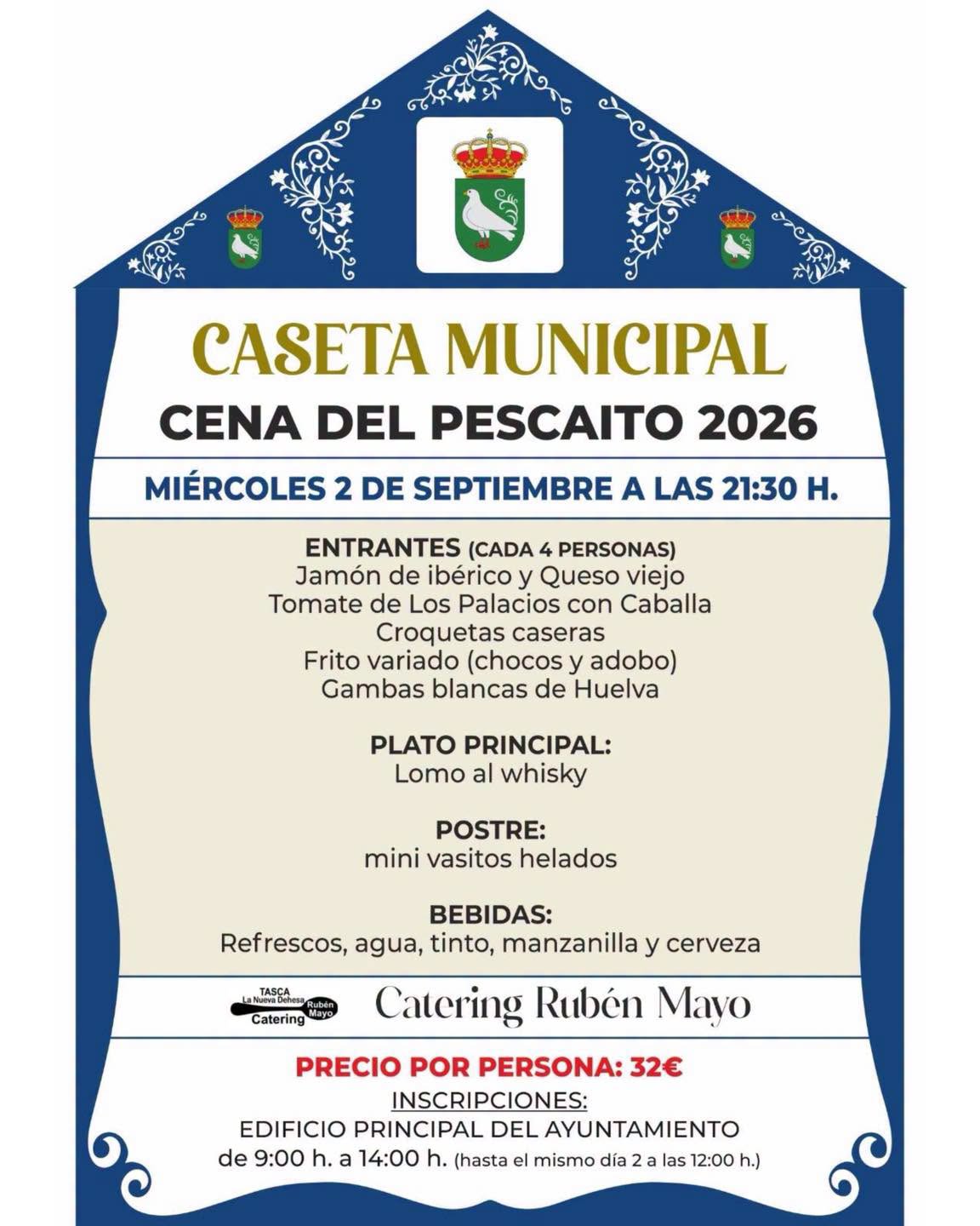 CENA DEL PESCAÍTO – FERIA DE PALOMARES 2026