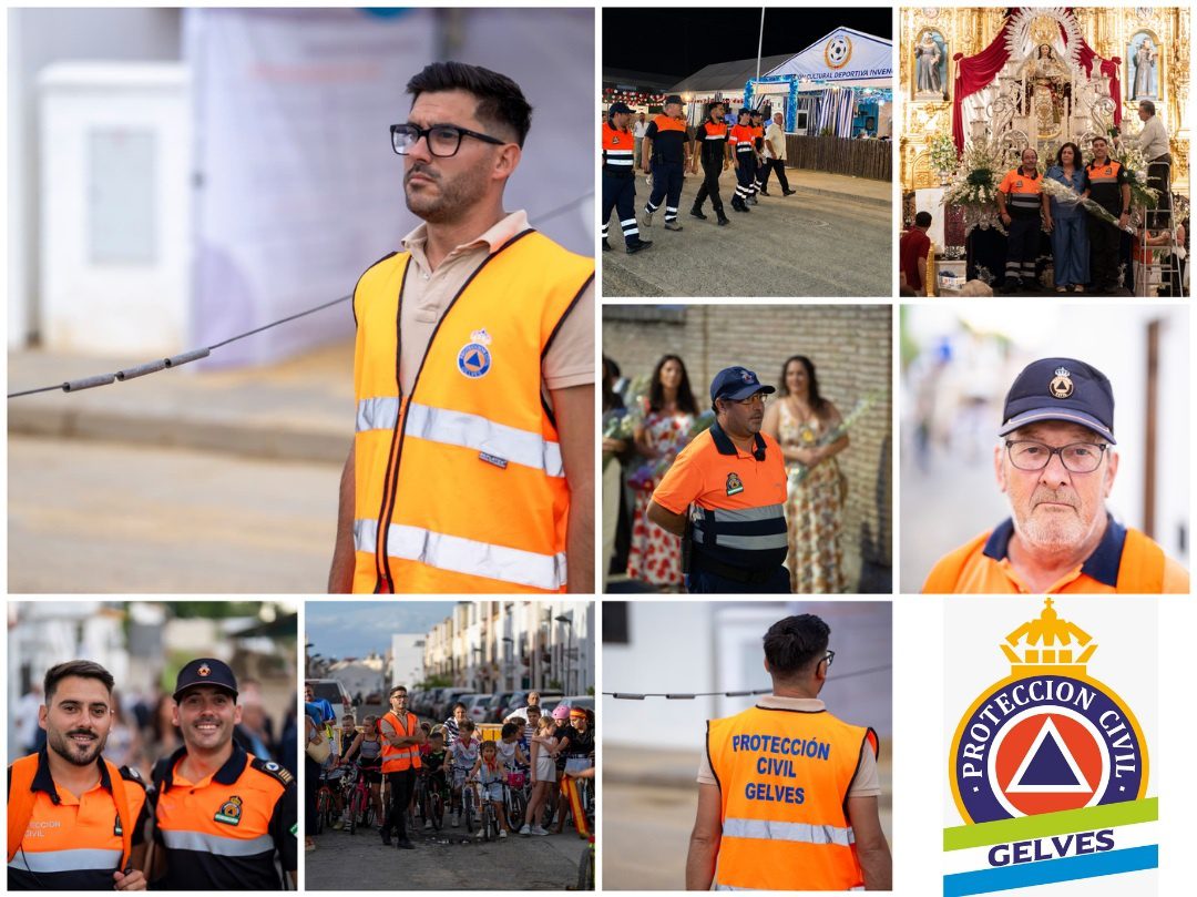 El Ayuntamiento de Gelves agradece a la Agrupación Local de Protección Civil su labor durante las Fiestas Patronales