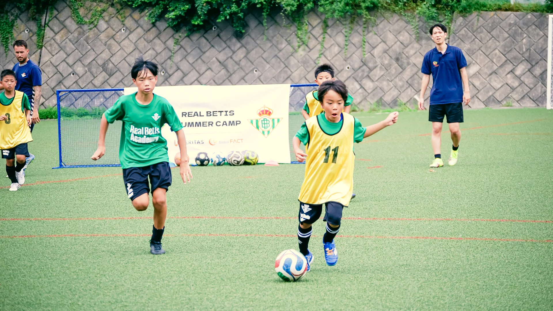Real Betis Academy recorre Japón con 3 campus en Kanawa, Osaka y Nagoya y forma a cerca de 100 jóvenes futbolistas