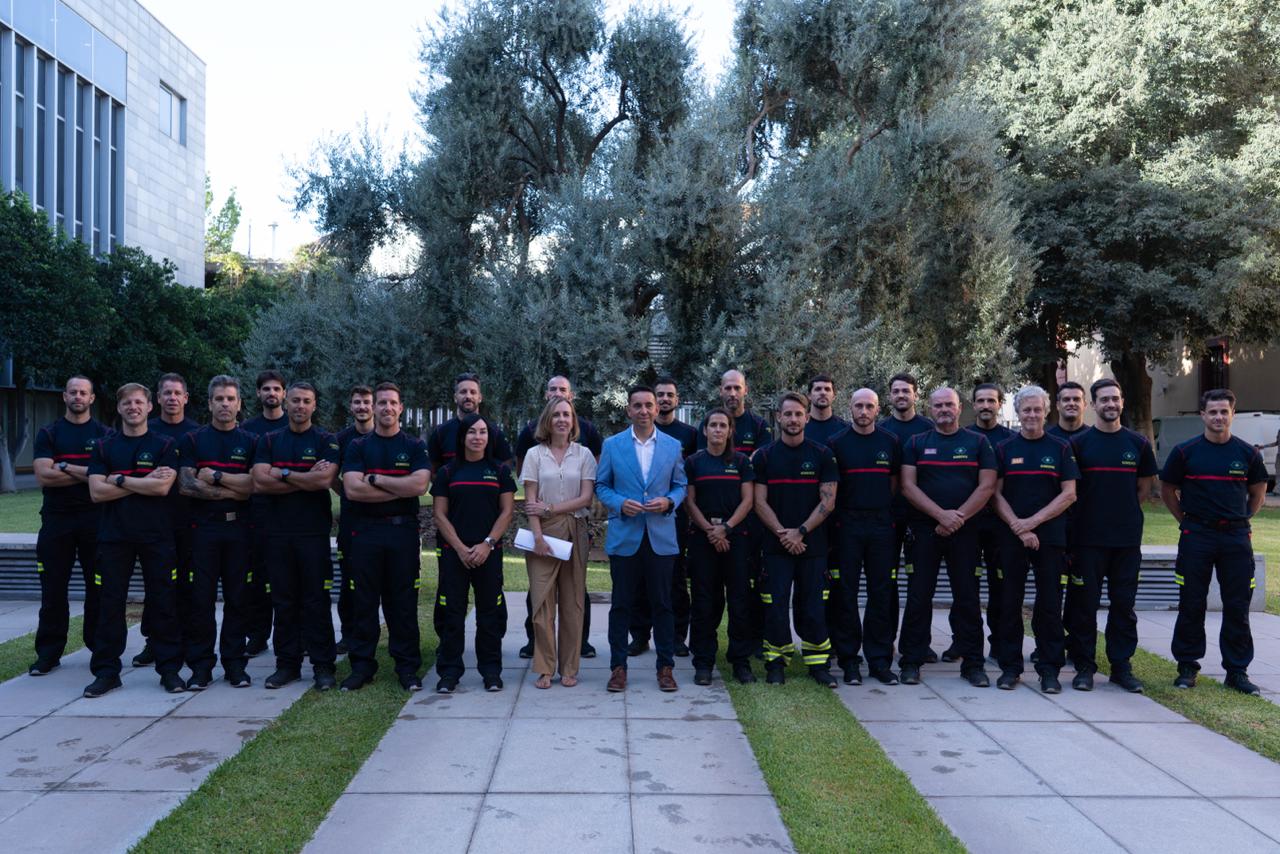 El Consorcio Provincial refuerza su plantilla con la incorporación de 22 bomberos profesionales para potenciar la operatividad de sus parques