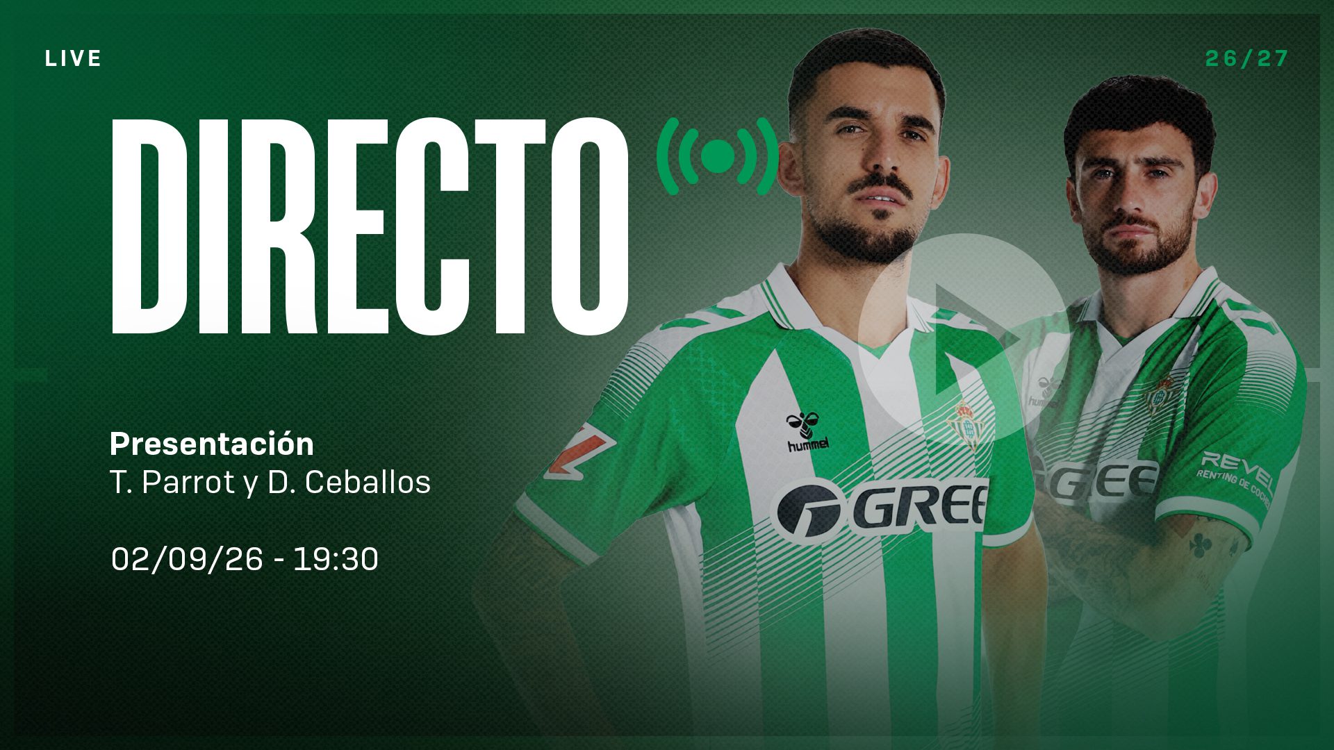 Presentación oficial de Troy Parrott y Dani Ceballos