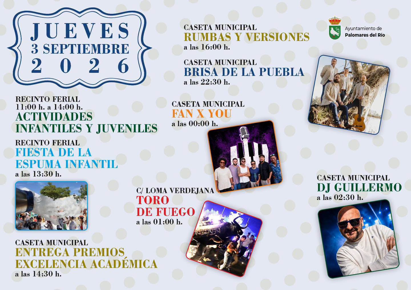 ¡SEGUIMOS DE FERIA EN PALOMARES DEL RÍO!