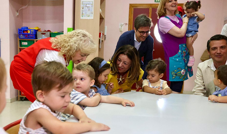 Más de 92.400 escolares de tres años inician el curso con la gratuidad para menores de uno y dos años