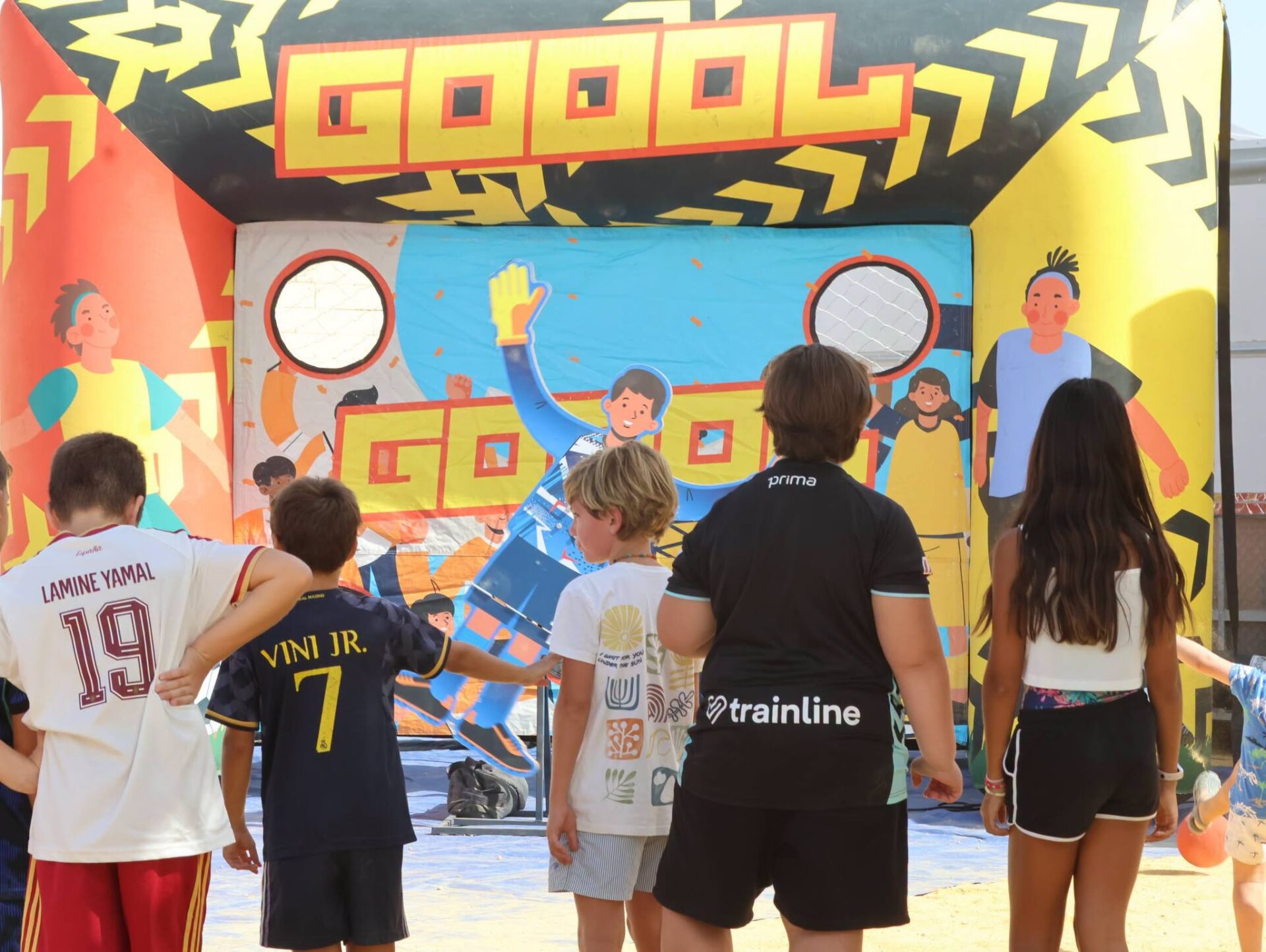 Las actividades infantiles y juveniles de este jueves en el recinto ferial están siendo todo un éxito
