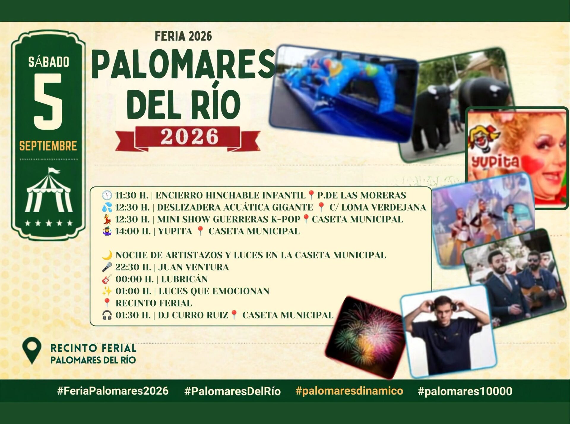 ¡SÁBADO DE FERIA A LO GRANDE EN PALOMARES!