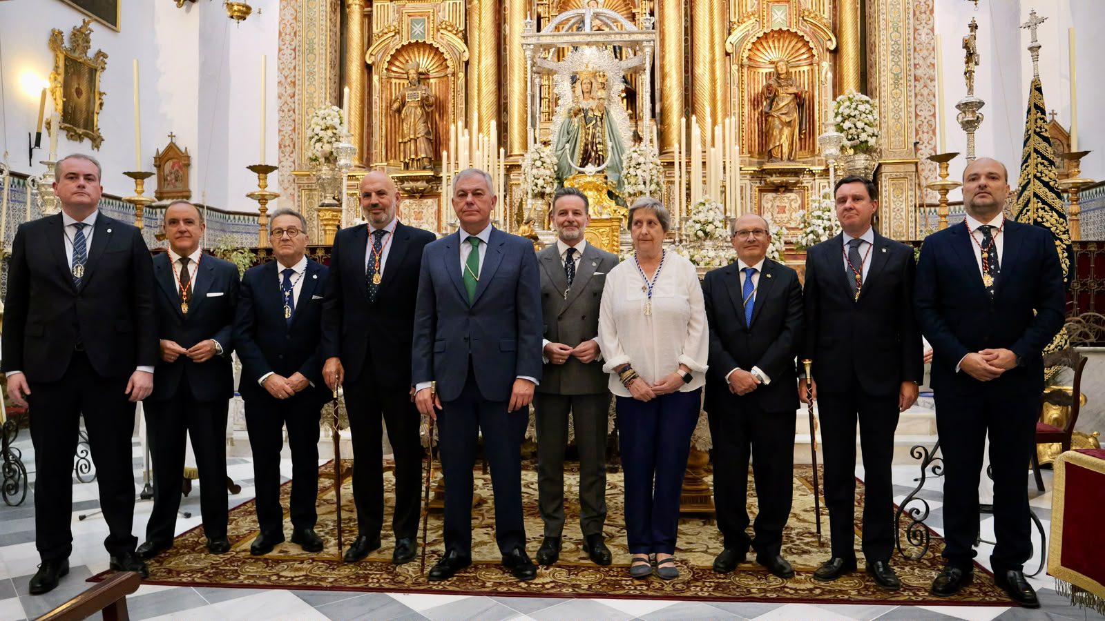 Sanz renueva, en nombre de la Corporación Municipal, el Voto de Acción de Gracias a la Virgen de la Hiniesta 377 años después