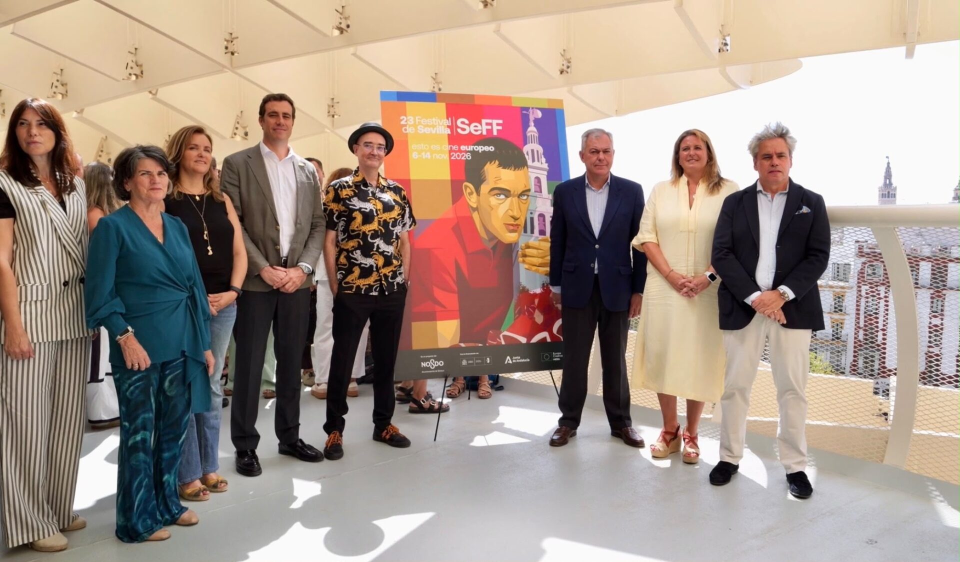 El Ayuntamiento impulsa una nueva edición del SeFF que homenajea a Antonio Banderas y reconoce a Agnieszka Holland con el Premio de Honor