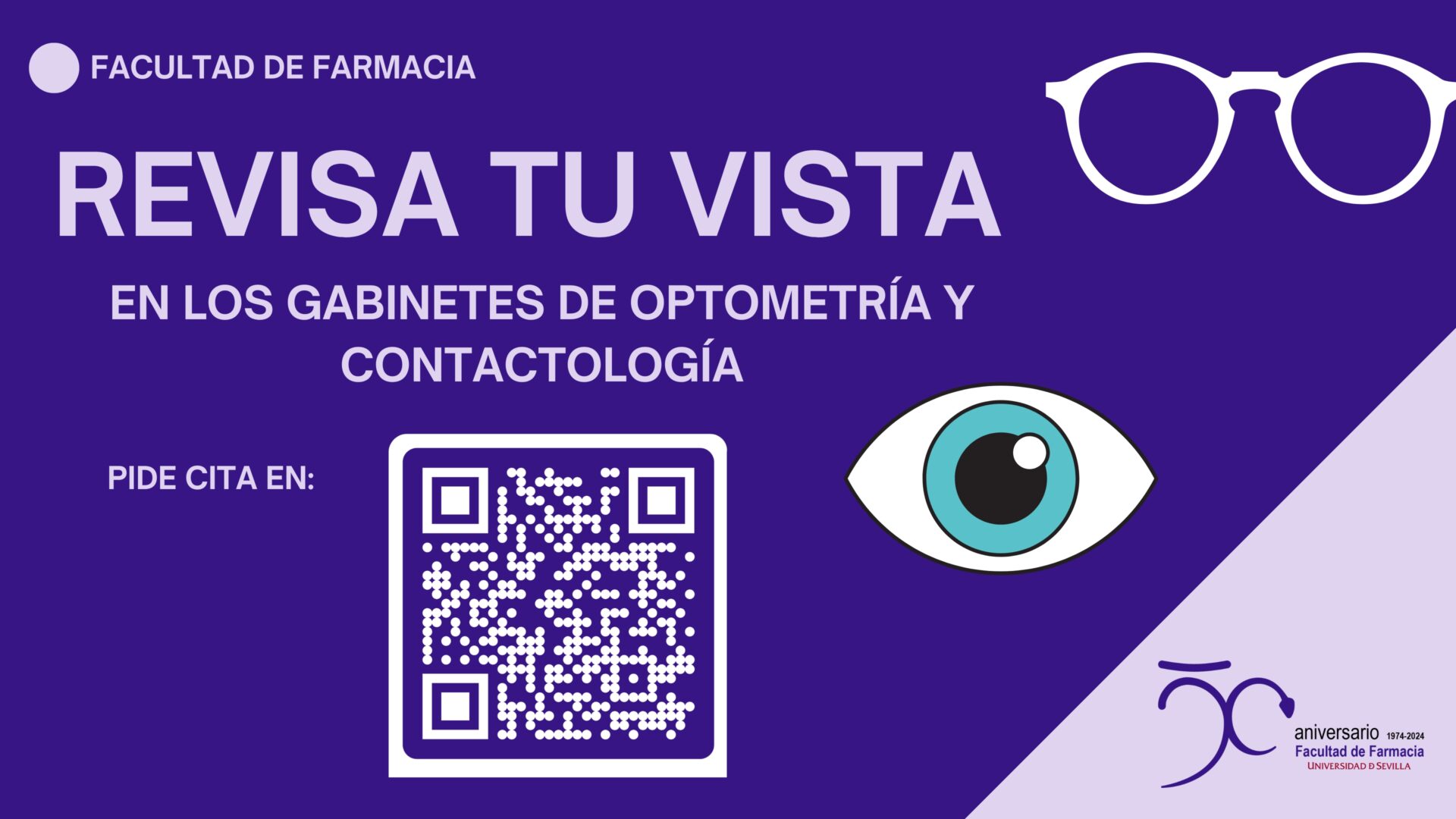 La Facultad de Farmacia ofrece revisiones optométricas gratuitas
