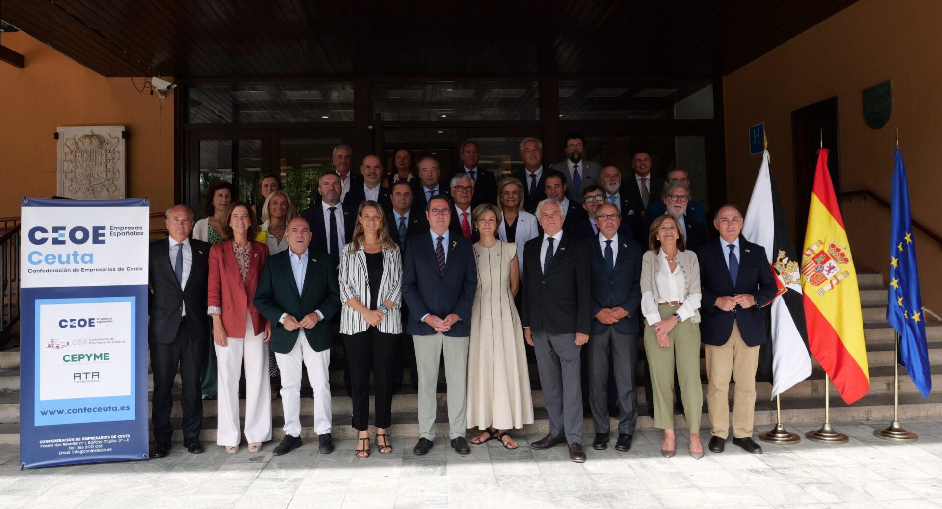 Javier González de Lara participa en las reuniones de los órganos de gobierno de CEOE en Ceuta – Confederación de Empresarios de Andalucía