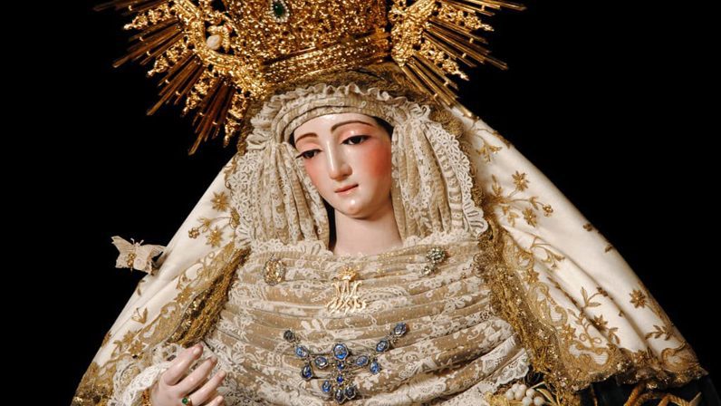Mons. Saiz coronará a la Virgen de la Sangre, titular de la Hermandad de la Vera-Cruz de Gerena
