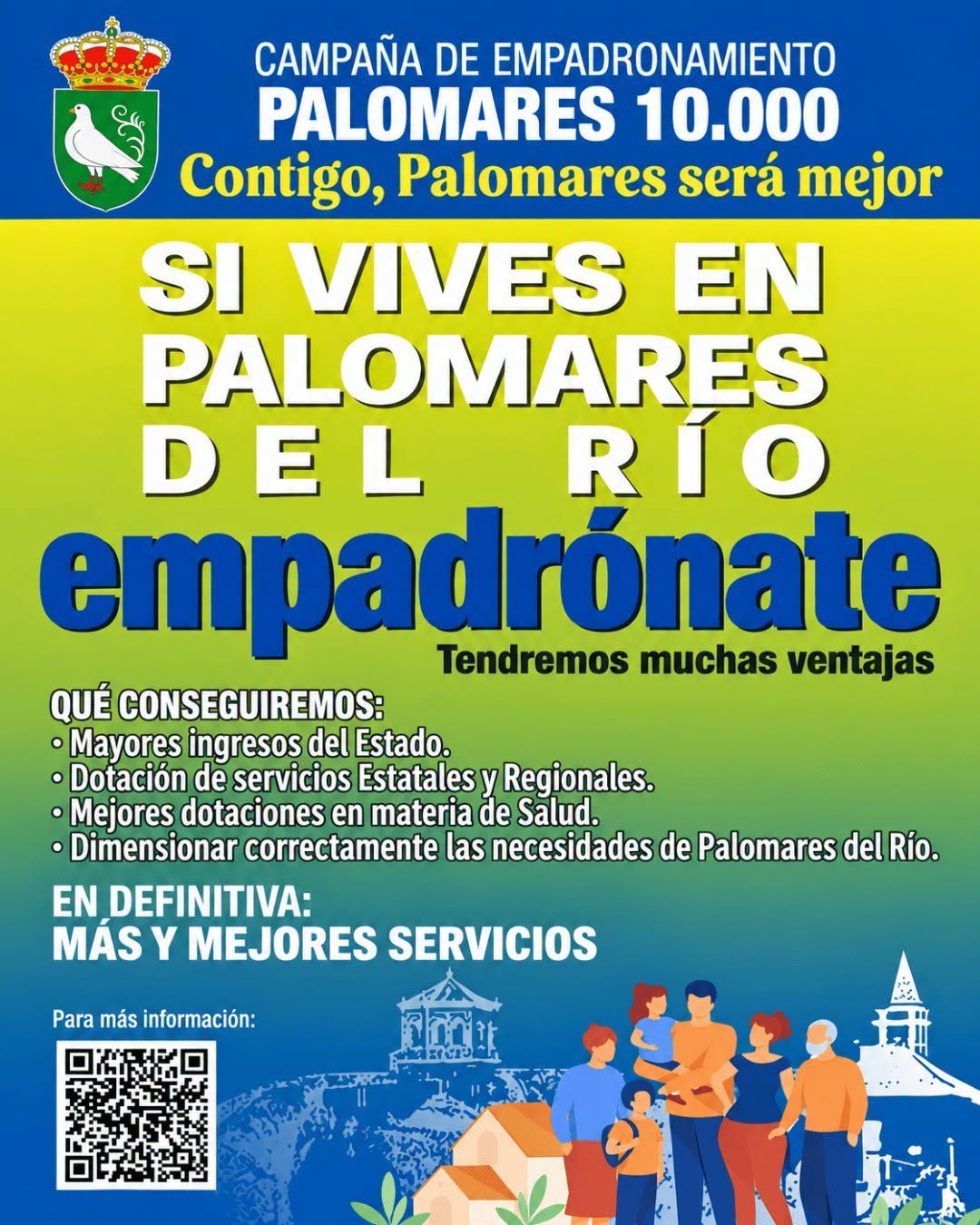¡SUMA TU HUELLA Y HAZ CRECER NUESTRO MUNICIPIO!