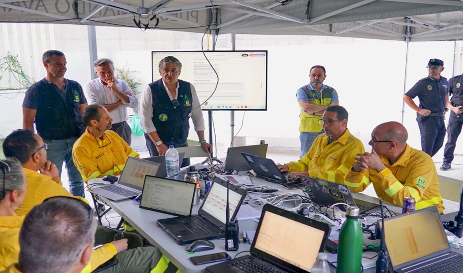 Estabilizado el incendio forestal de Benahavís y autorizado el regreso de las personas afectadas por el alejamiento preventivo