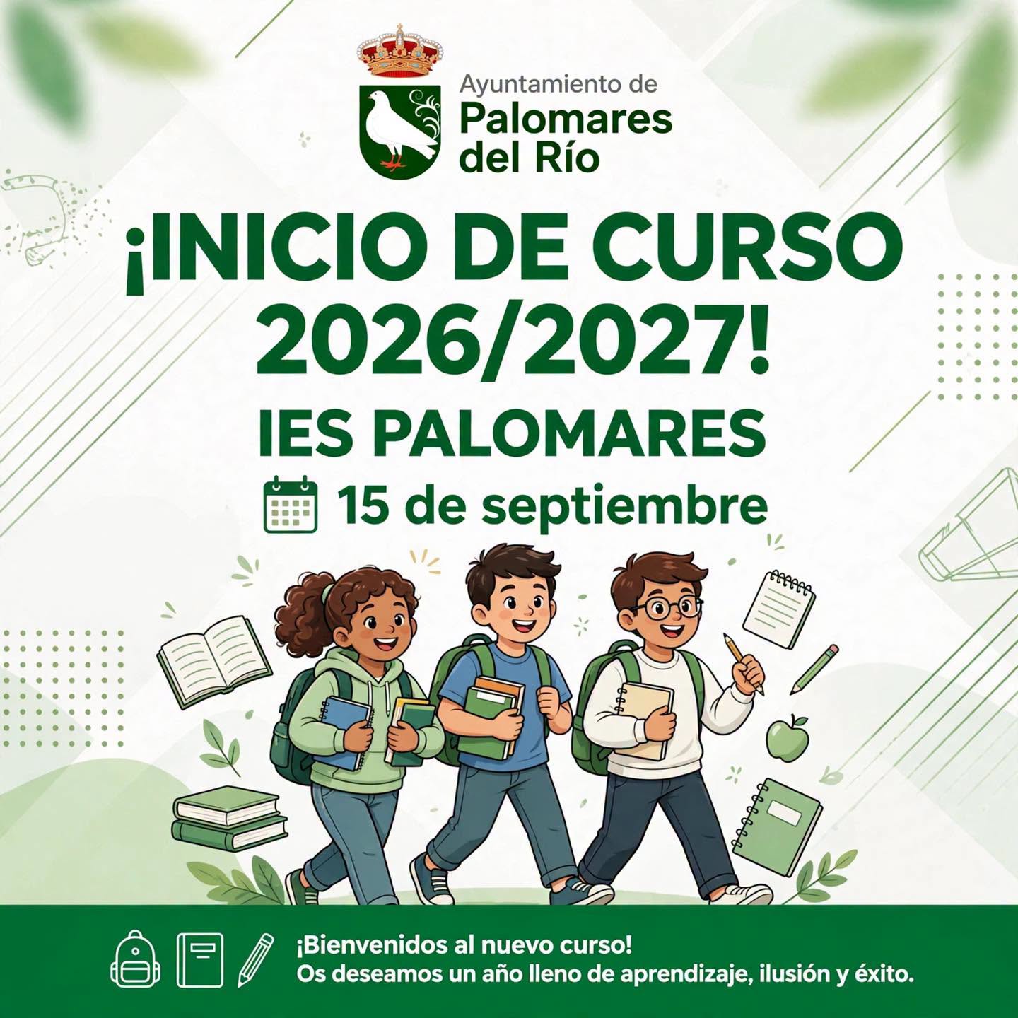 ¡COMIENZA UN NUEVO CURSO EN EL IES PALOMARES!