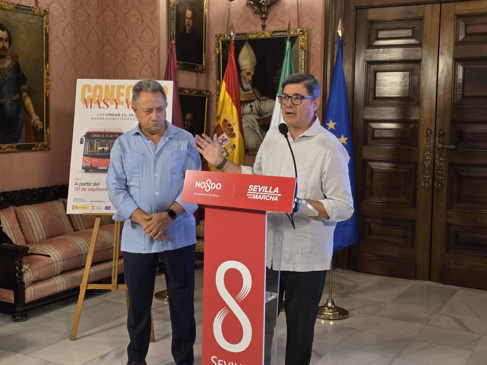 El Ayuntamiento garantiza el normal acceso de vecinos, trabajadores y comerciantes al Casco Antiguo con el nuevo sistema de control de vehículos no autorizados que se pondrá en marcha con el inicio de circulación de la línea TB1