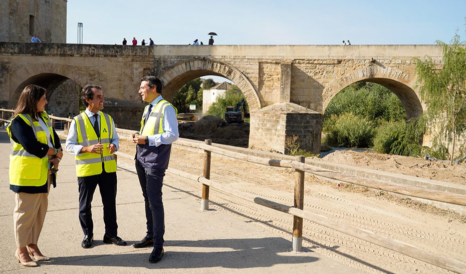 La Junta acomete las obras de adecuación del Puente Romano de Córdoba