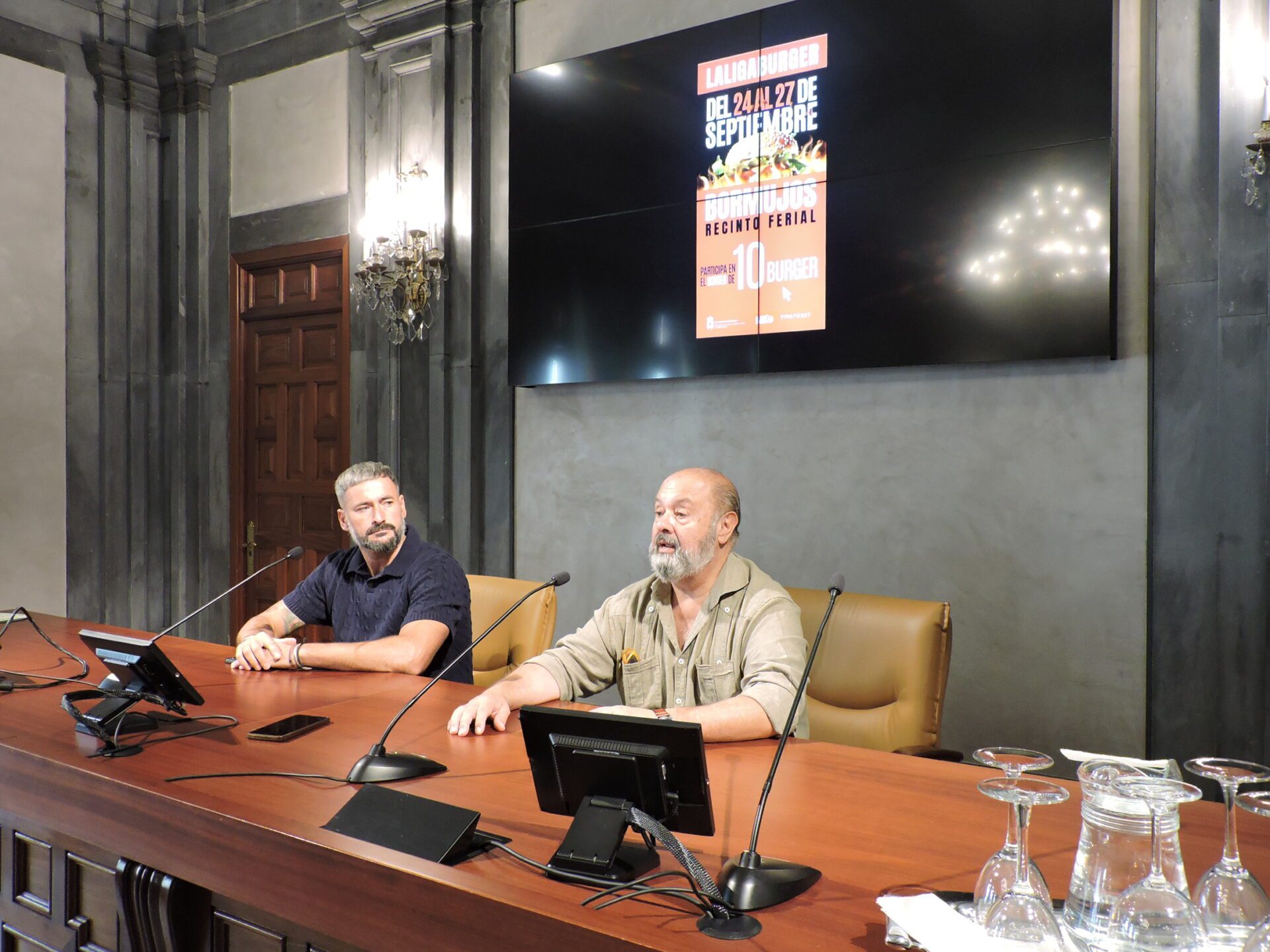 Bormujos presenta en la Casa de la Provincia de la Diputación la llegada de la Liga Burger al municipio
