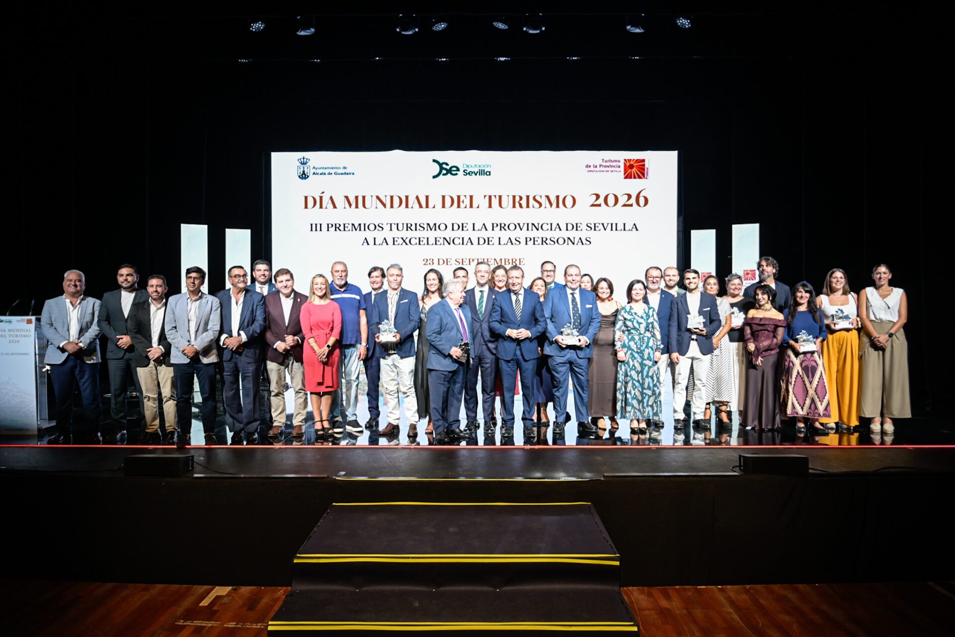 La Diputación de Sevilla celebra en Alcalá de Guadaíra el talento y la excelencia de quienes hacen posible el turismo de la provincia