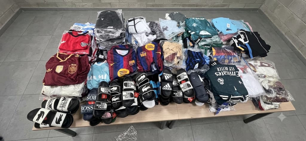 La Policía Local de Sevilla interviene más de 400 artículos falsificados con un valor de mercado de cerca de 10.000 euros