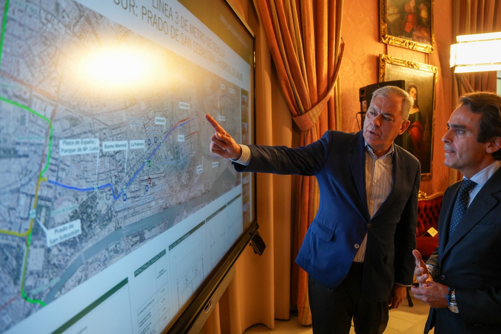 Ayuntamiento y Junta garantizan el soterramiento de la línea 3 del Metro en Los Bermejales y Bellavista tras la estimación de las alegaciones municipales y garantizan los plazos de ejecución del tramo norte con el horizonte de finalización fijado en 2030
