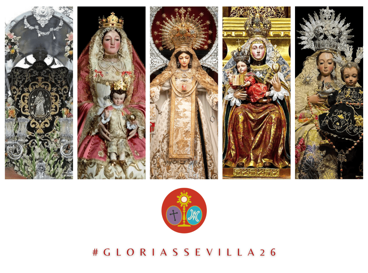 LAS HERMANDADES DE GLORIA PROTAGONIZAN UN INTENSO FIN DE SEMANA DE PROCESIONES Y ROMERÍA EN SEVILLA