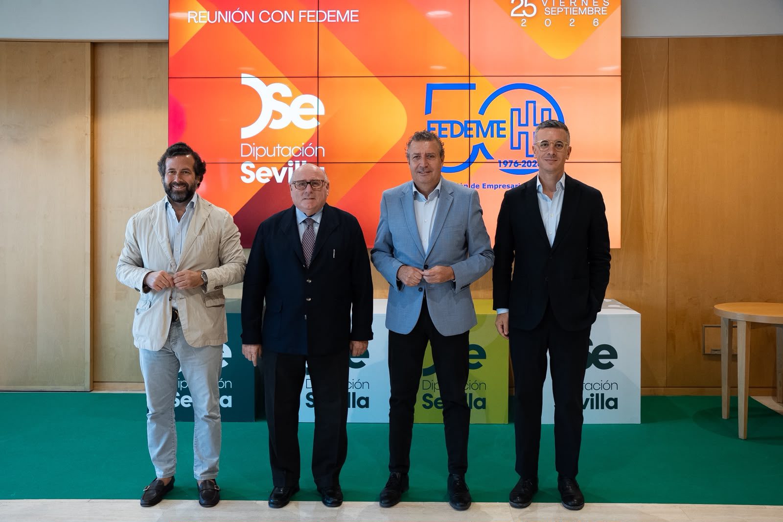 La Diputación y FEDEME reafirman su colaboración para fortalecer el sector industrial de la provincia