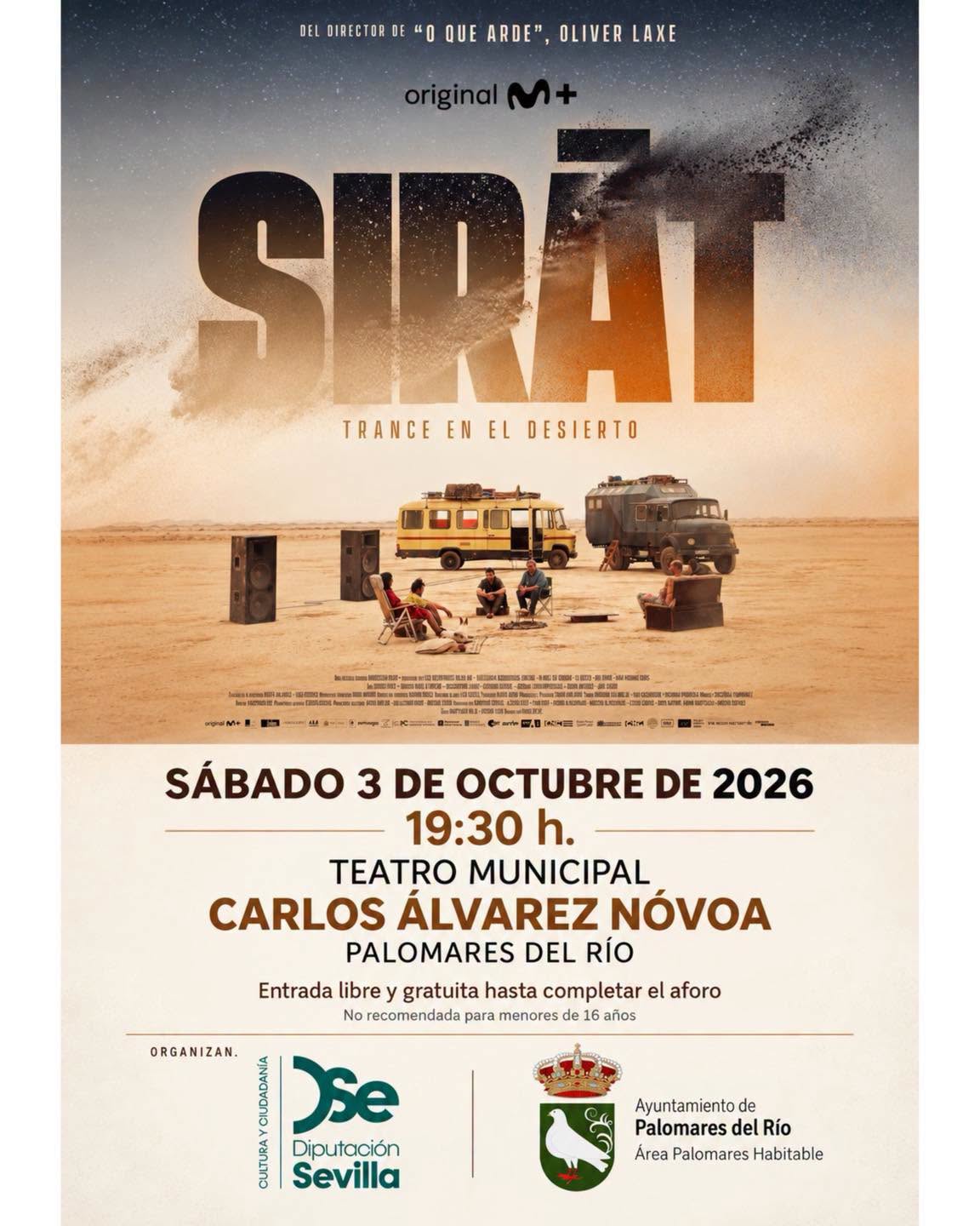 Cine  en Palomares del Río: «Sirat»