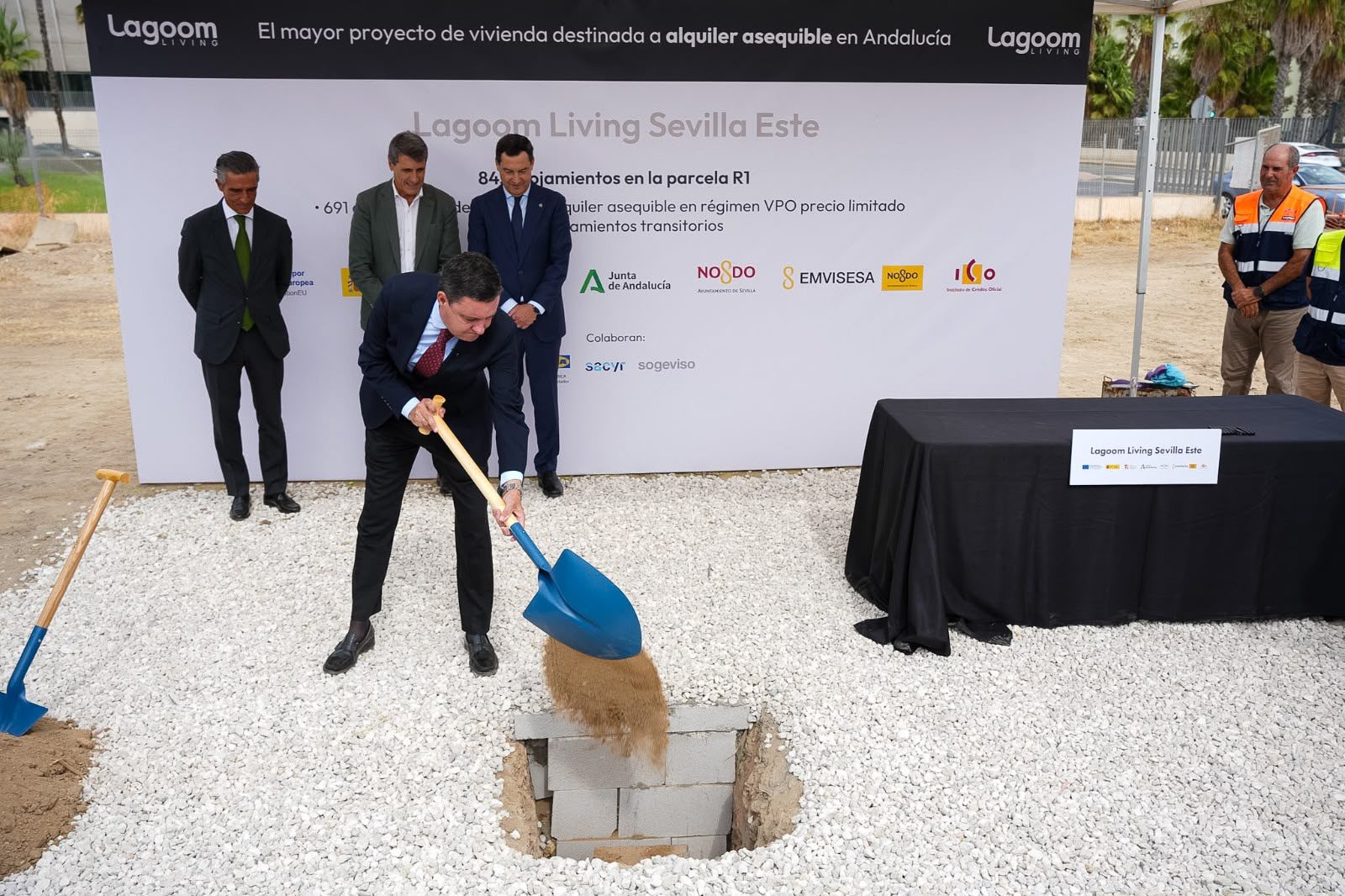 Comienzan las obras de las 691 viviendas protegidas en Sevilla Este que se convertirán en uno de los grandes referentes de la política de vivienda de la ciudad