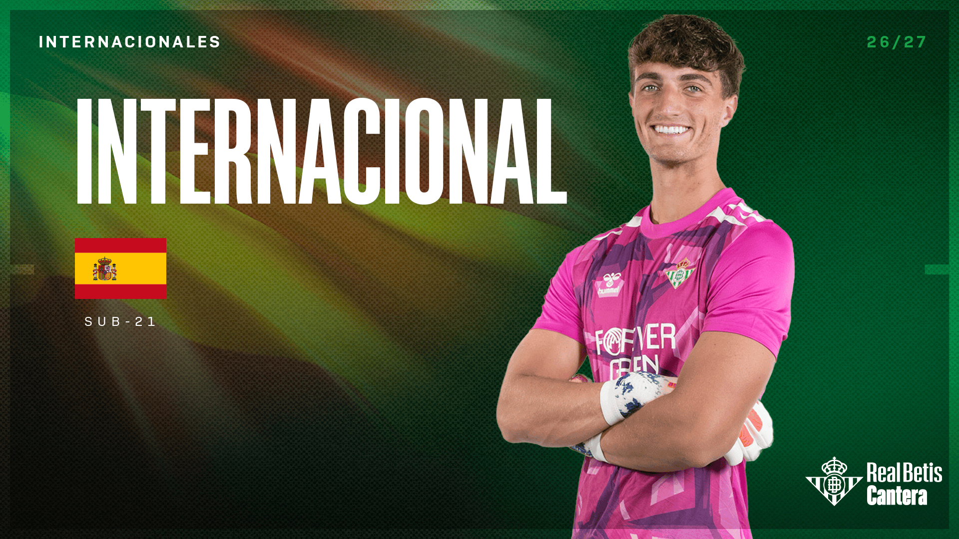 Manu González se incorpora a la concentración de la Selección Española sub-21