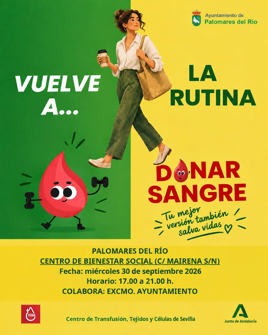 ¡Vuelve a la rutina con un gesto que puede salvar vidas!