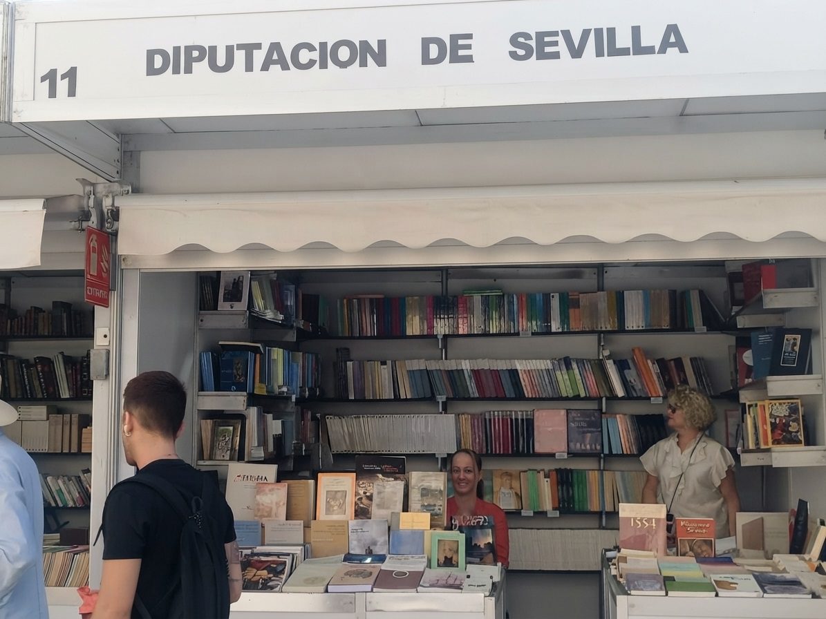 La Diputación apoya la Feria del Libro Antiguo de Sevilla con stand propio y cediendo la Casa de la Provincia para la realización de talleres