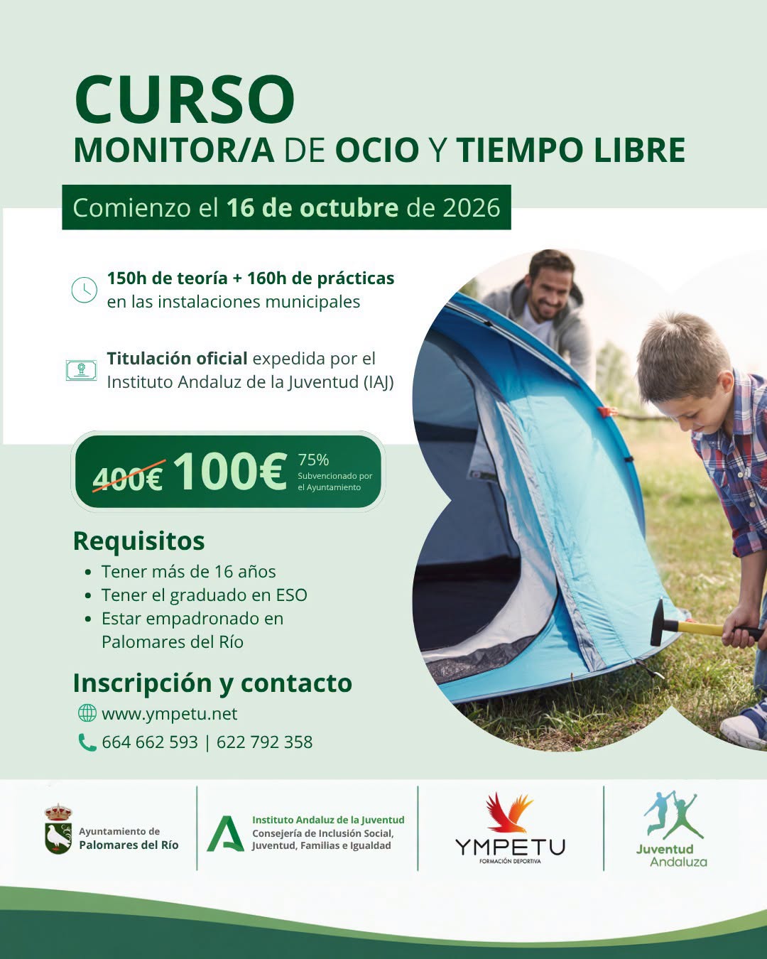 CURSO DE MONITOR/A DE OCIO Y TIEMPO LIBRE