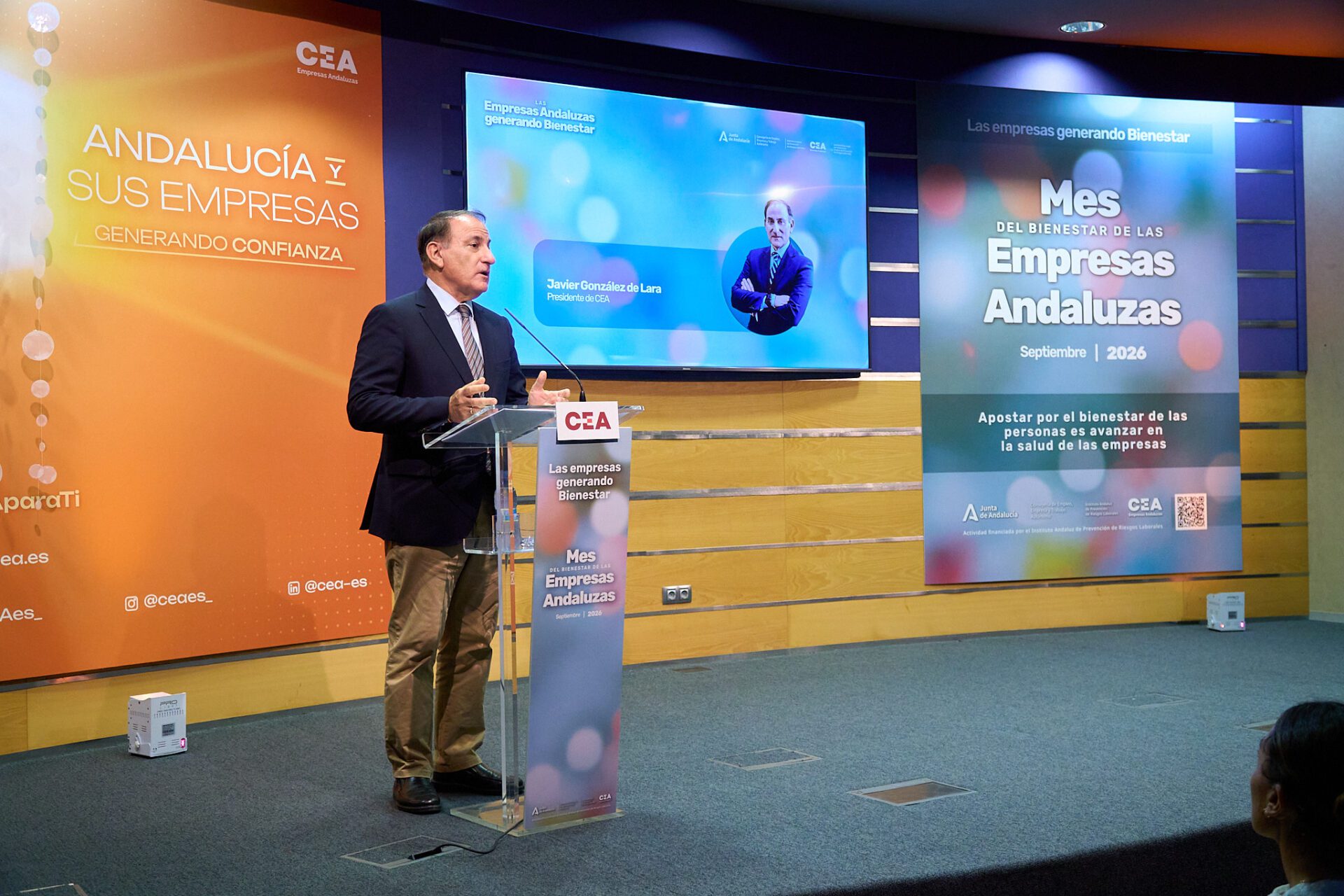 Así hemos vivido el acto del Mes del Bienestar en las Empresas Andaluzas – Confederación de Empresarios de Andalucía