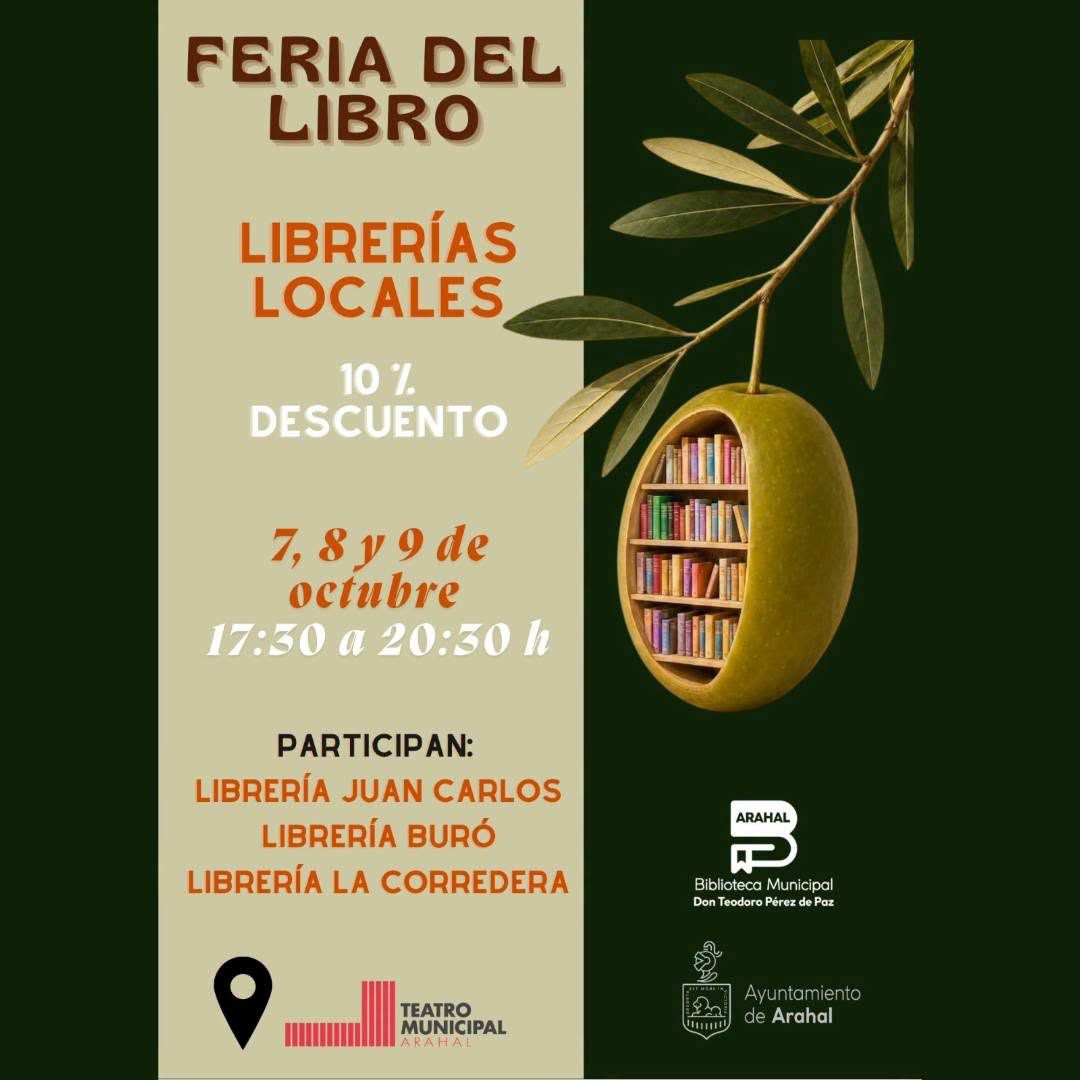La Casa de la Provincia acoge la presentación de la Feria del Libro de Arahal 2026