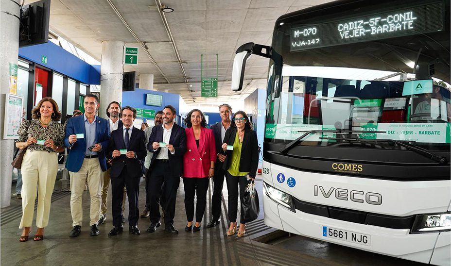 Vejer y Barbate se incorporan al sistema de transporte del Consorcio Metropolitano de Cádiz
